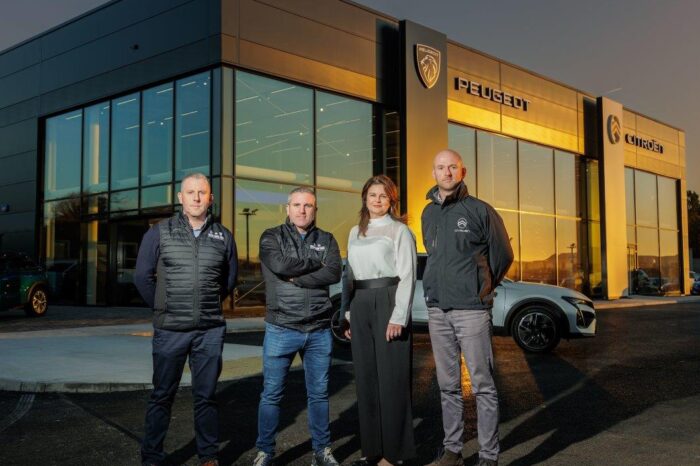 Kevin Egan Cars opens landmark €4m Peugeot and Citroen showroom in Sligo