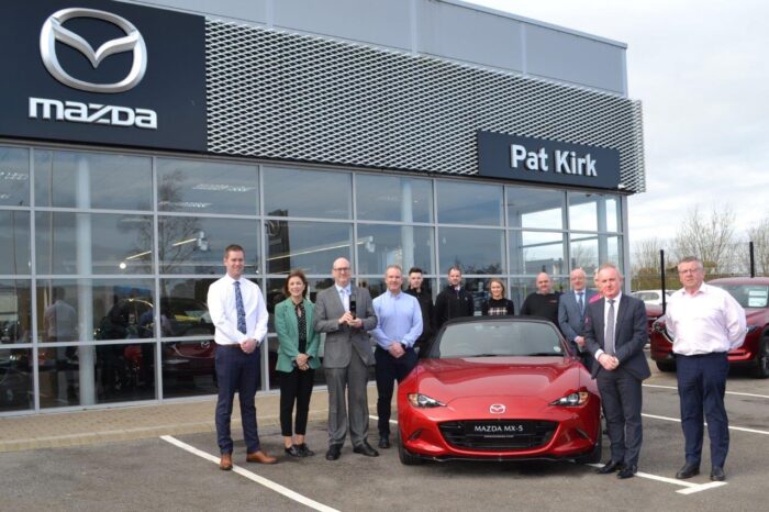 Top UK Mazda Awards for Pat Kirk