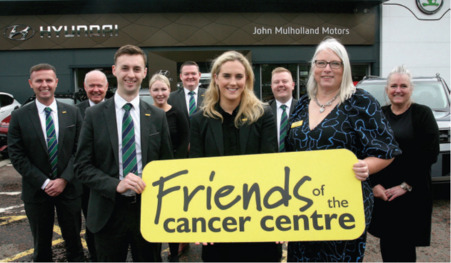 JOHN MULHOLLAND MOTORS RAISES £163,000 FOR CANCER CHARITY